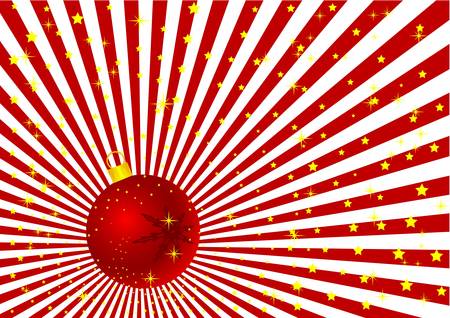 Grunge Christmas Globe illustrationのイラスト素材