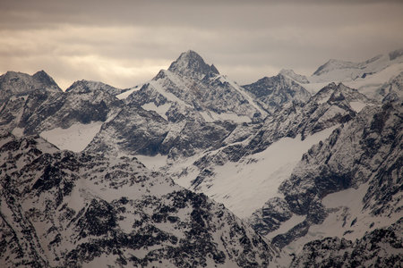 Amazing mountain scenery from Engelberg, Switzerland