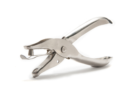 Hole punch isolatedの写真素材