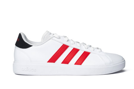 Carrara, Italy - March 22, 2023 - Adidas Grand Court Base 2.0 shoeのeditorial素材