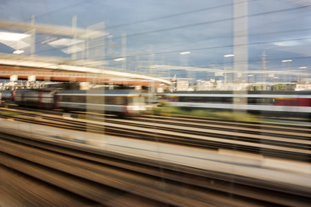 Into the train