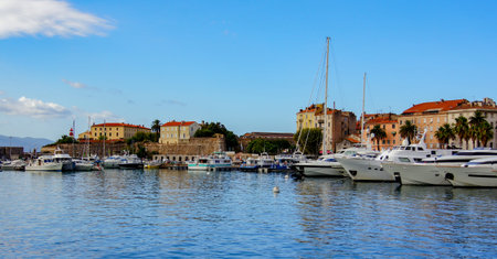 Arrival by boat to the Port of Ajaccio