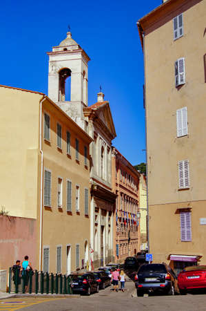 Discovering the corners of Ajaccioのeditorial素材