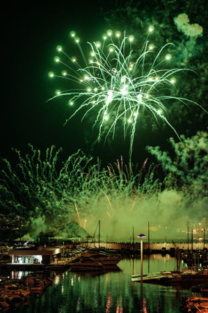 Famous Blanes fireworks contest