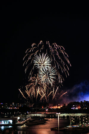 Famous Blanes fireworks contest