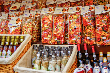 Pasta street market in Veniceのeditorial素材