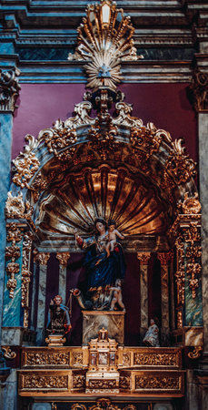 Altarpiece of the church of San Idelfonso de Toledo