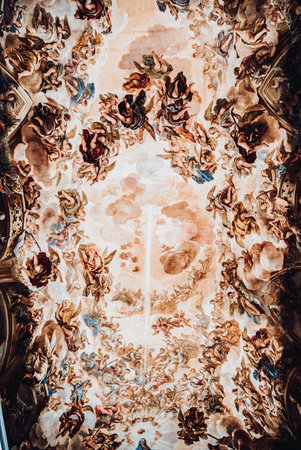 Sacristy ceiling decoration of the Cathedral of Toledo