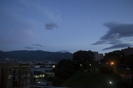 Sunset in the cityのeditorial素材