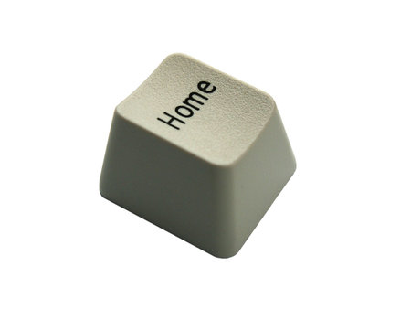 home buttonの写真素材