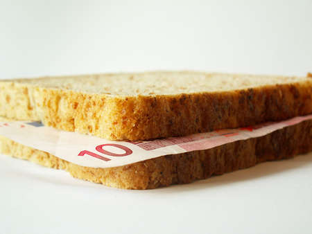 euro sandwichの写真素材