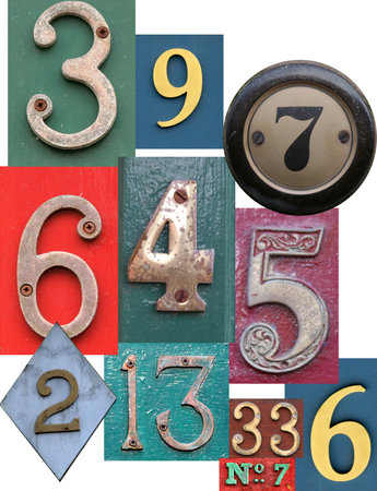Different types of arabian numbers 