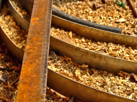 Abandoned sawの写真素材