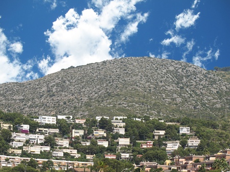 Castelldefels landscapeの写真素材