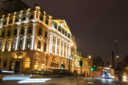 London, United Kingdom, 24th of January 2020: London buildings architecture, urban photographyの写真素材