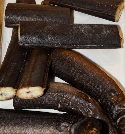 An eel is a long, thin fish that looks like a snake. Eel is the flesh of this fish which is eaten as...