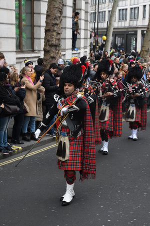 London, United Kingdom, 25th of January 2020: Chinese New Year is the Chinese festival that...