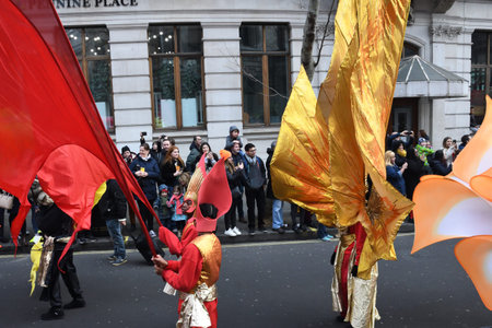 London, United Kingdom, 25th of January 2020: Chinese New Year is the Chinese festival that...