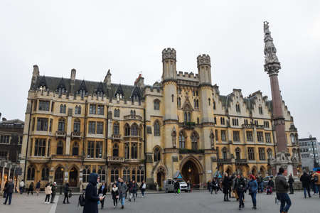 London, United Kingdom, 24th of January 2020: Big Ben's renovation, restauration in progressのeditorial素材