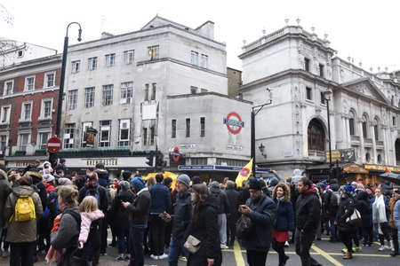 London, United Kingdom, 25th of January 2020: Chinese New Year is the Chinese festival that celebrates the beginning of a new year on the traditional Chinese calendar.のeditorial素材