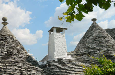 white chimneyの写真素材