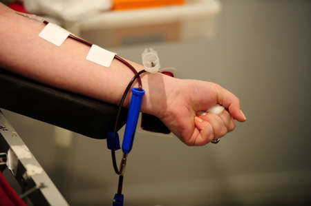 Blood donationの写真素材
