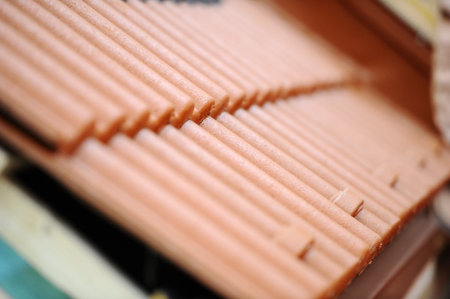 Building a roof made of tiles