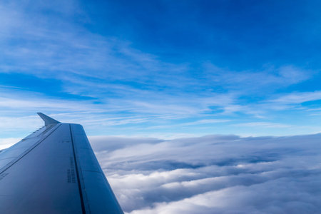 view from the airplane window