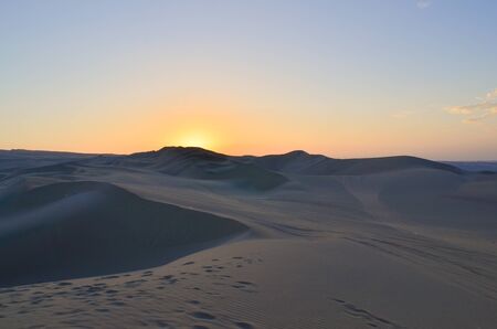 Sunset in Peruの写真素材