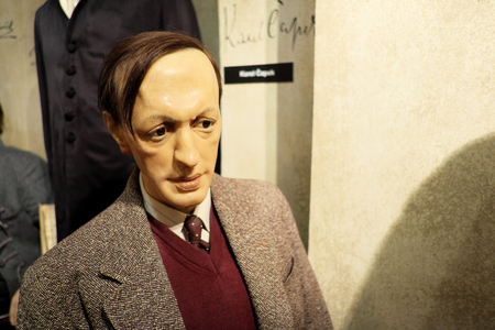 Prague, Czech Republic - January 31: Visit to the wax museum on January 31, 2016 in Prague, Czech Republic.のeditorial素材