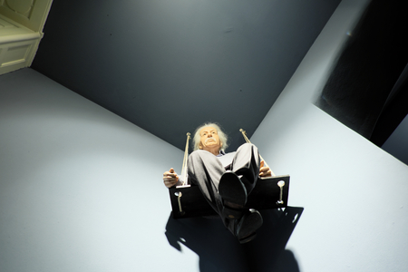 Prague, Czech Republic - January 31: Visit to the wax museum on January 31, 2016 in Prague, Czech Republic.のeditorial素材