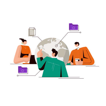 document data protection cyber security vector illustration eps 10のイラスト素材