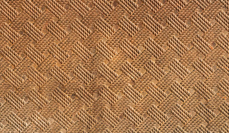 Background brown braided in the shade.
