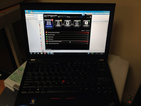 Lenovo itself had made tools for you to see the problem if ever encountered with the unit. LENOVO...