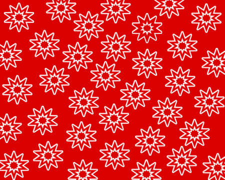 Papel vermelho com estrelas brancasの写真素材