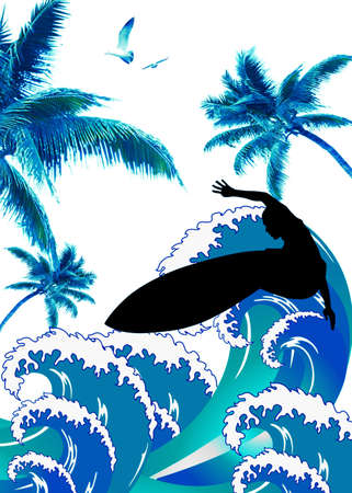 Surfの写真素材