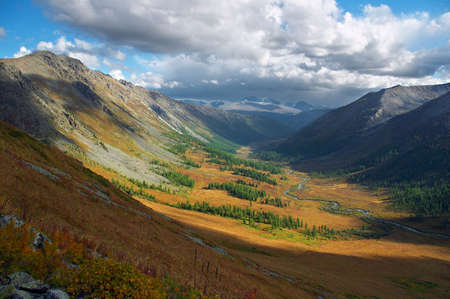 mountains landscape, Altayの写真素材