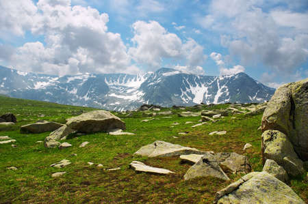 mountains landscape. Altayの写真素材
