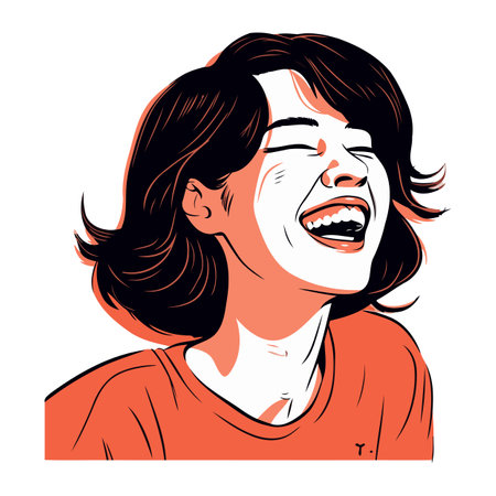 Angry woman screaming. Vector illustration in comic style. Isolated on white background.のイラスト素材