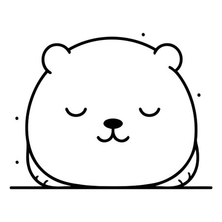 cute hamster cartoon vector illustration graphic design vector illustration graphic design
