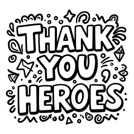 Bold, stylized graphic expressing gratitude. Ideal for social media, print, and marketing campaigns.のイラスト素材