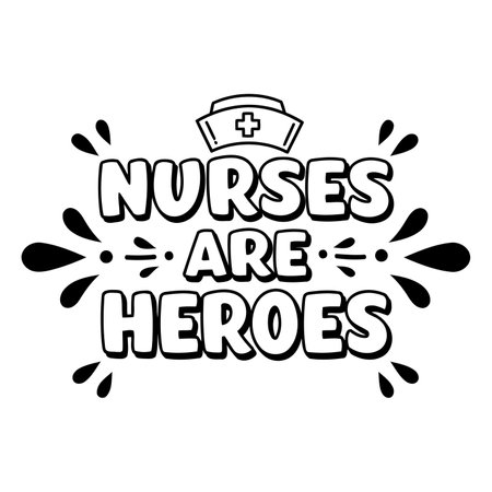 Bold, inspirational graphic design, perfect for posters, apparel, or social media.  Black text on white background.  Suitable for marketing, healthcare, or motivational use.のイラスト素材