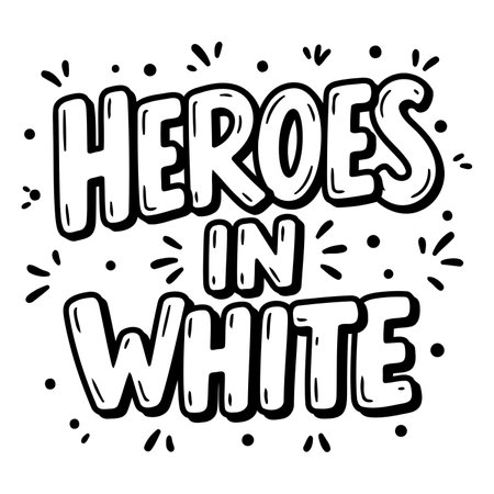 "Black and white, bold lettering graphic, cartoon style, suitable for marketing, posters, or motivational design. Use for advertising, editorial, or inspirational content."のイラスト素材