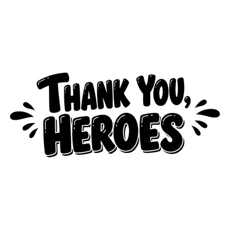 Bold, stylized text graphic perfect for expressing gratitude.  Suitable for social media, merchandise, and print.のイラスト素材