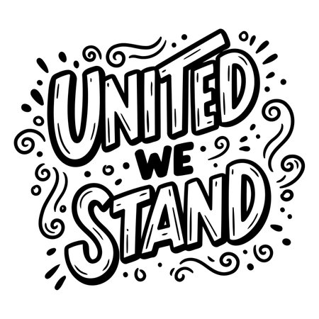 Motivational, hand-drawn typography graphic. Ideal for social media, prints, or promotional materials.のイラスト素材