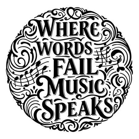 Motivational Quote Graphic Designのイラスト素材