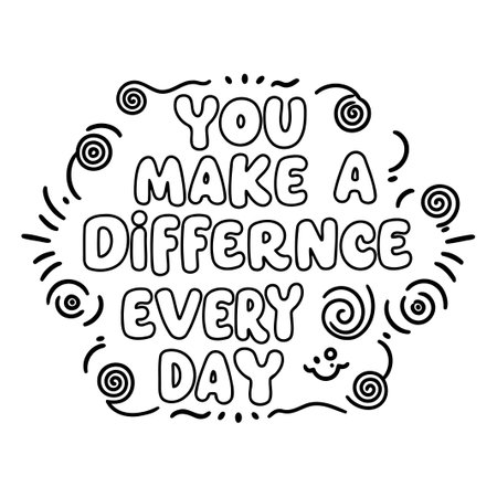 Motivational Quote Imageのイラスト素材