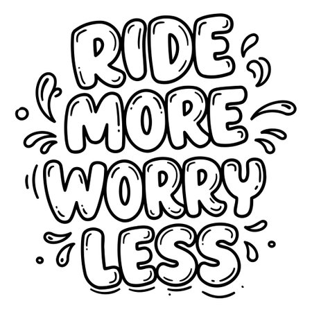 Motivational quote graphic, black and white, bold fontのイラスト素材