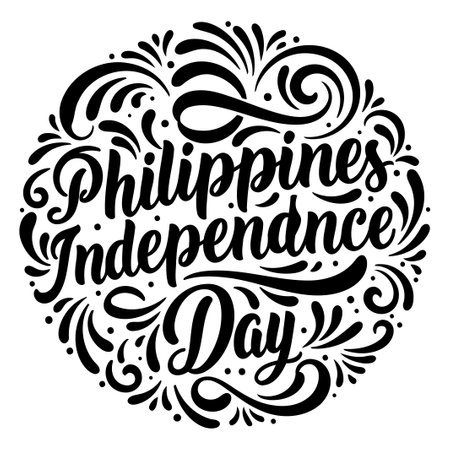 Philippines Independence Day Graphicのイラスト素材