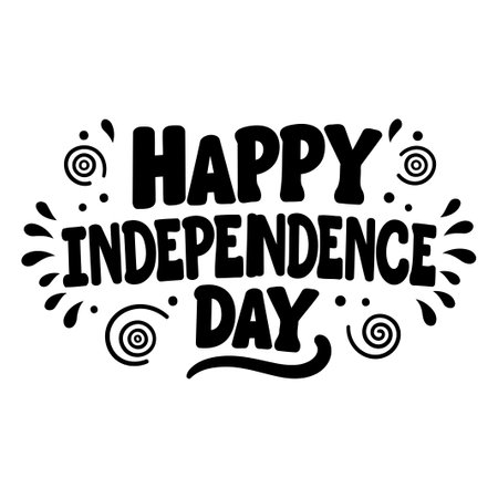 Happy Independence Day graphicのイラスト素材